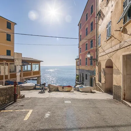 Lägenhet Seaside, Parking, Wifi, Ac, Nervi *