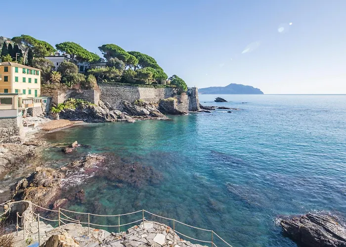 Seaside, Parking, Wifi, Ac, Nervi Genova